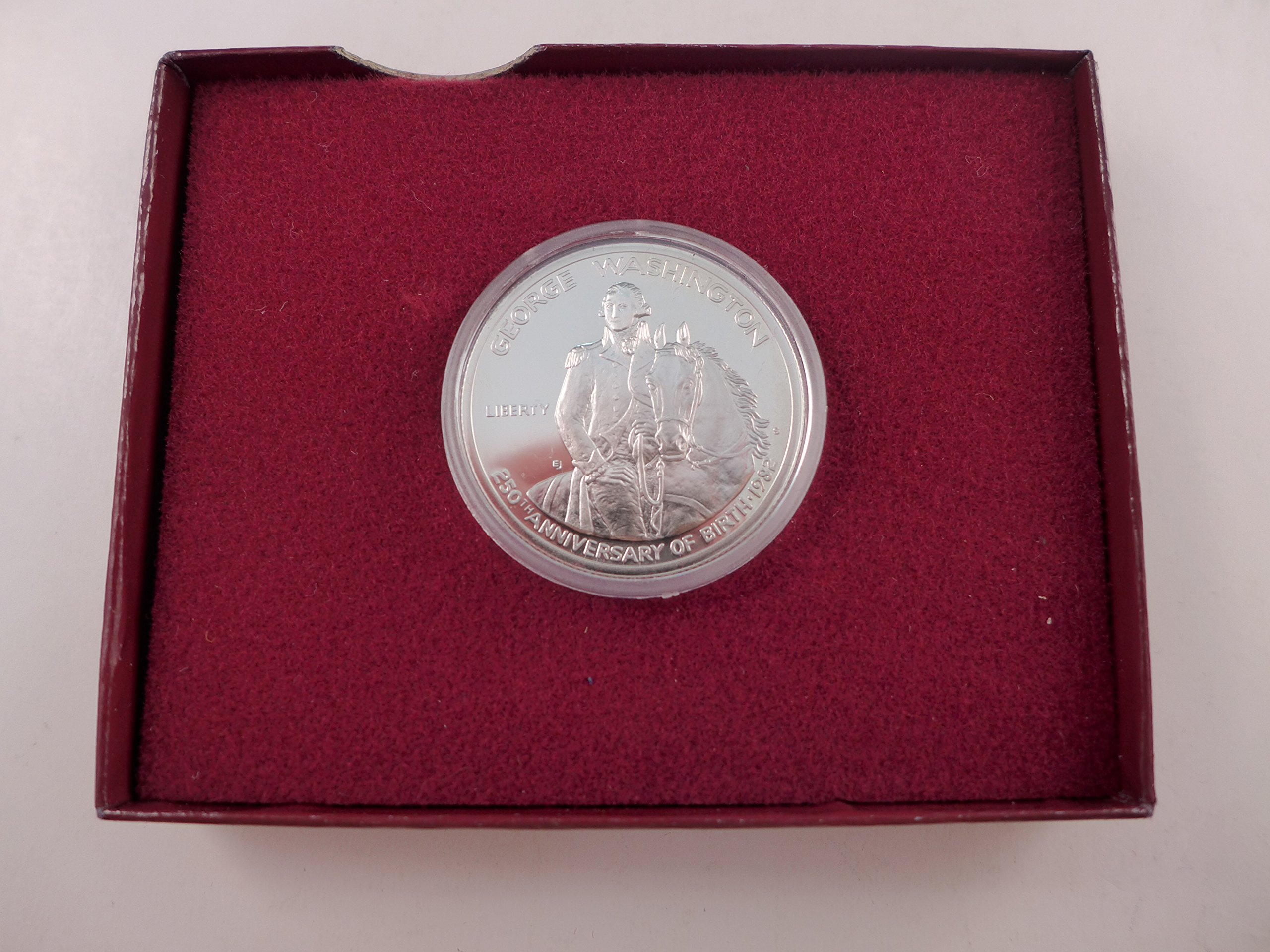 1982 250th Anniversary George Washington Half Dollar Proof Silver